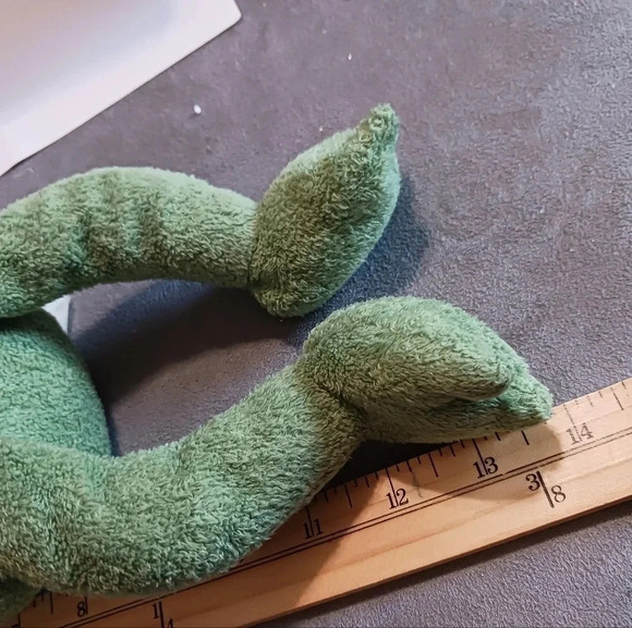 Animal alley frog seated ginham bow "7" - Picture 5 of 5